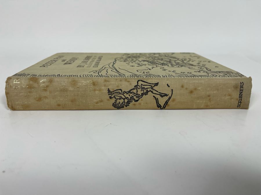 1940 Hardcover Book Peter Pan And Wendy By J. M. Barrie Illustrated By Edmund Blampied [Photo 3]