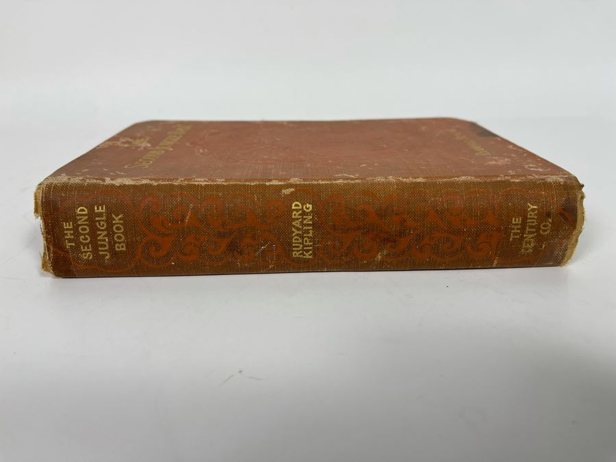 1895 Hardcover Book The Second Jungle Book By Rudyard Kipling [Photo 7]