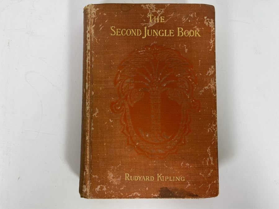 1895 Hardcover Book The Second Jungle Book By Rudyard Kipling [Photo 6]