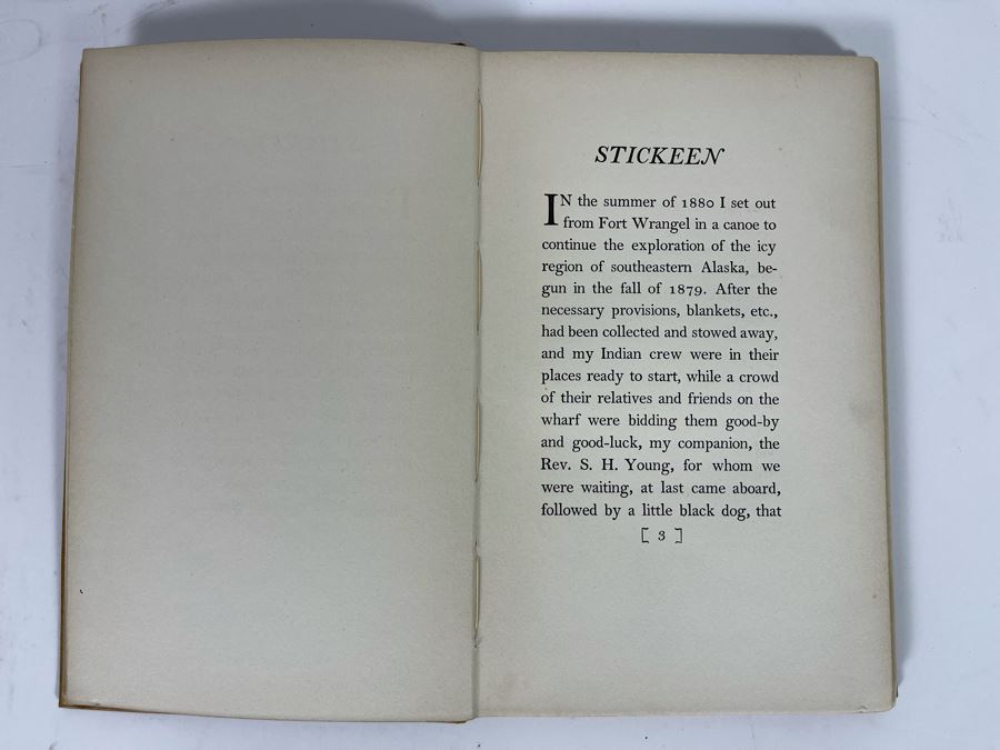 1909 Third Impression Hardcover Book Stickeen By John Muir [Photo 8]