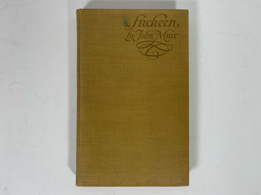 1909 Third Impression Hardcover Book Stickeen By John Muir [Photo 2]