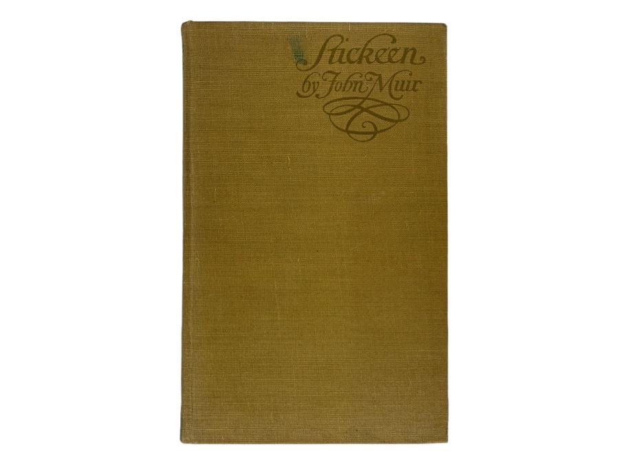 1909 Third Impression Hardcover Book Stickeen By John Muir [Photo 1]