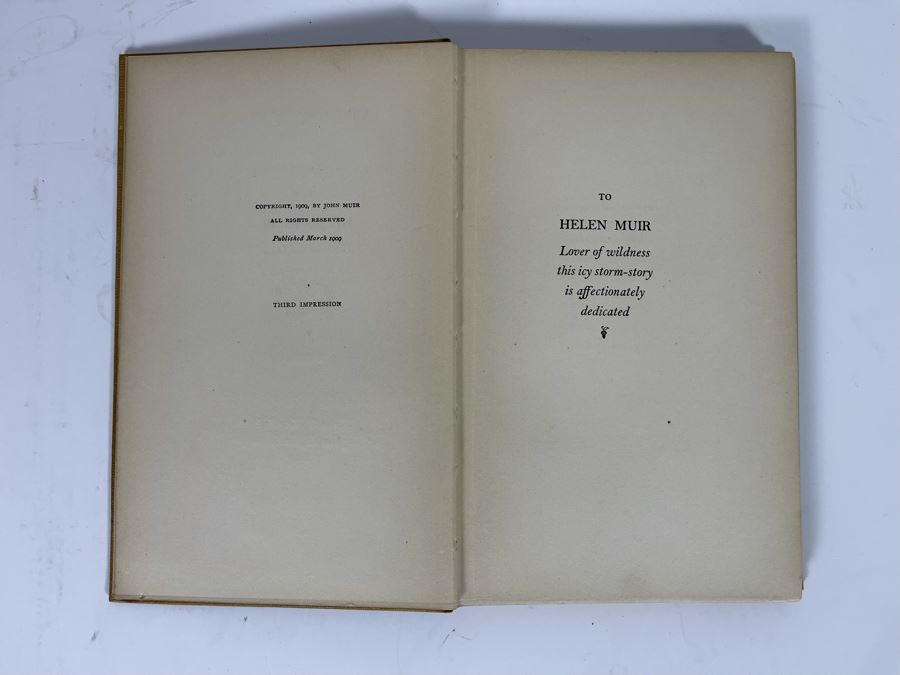 1909 Third Impression Hardcover Book Stickeen By John Muir [Photo 6]