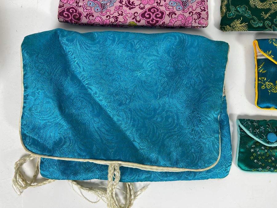 Collection Of Silk Chinese Jewelry Pouches [Photo 5]