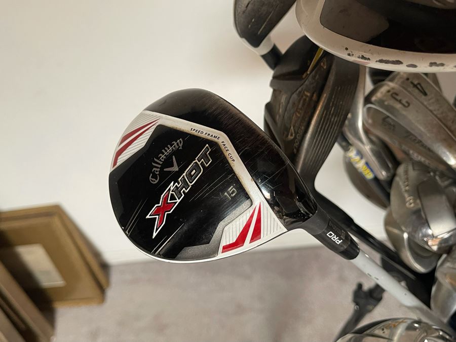 Golf Clubs With Bag: Taylor Made, Callaway, Titleist [Photo 5]