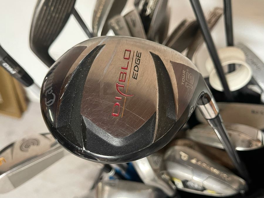 Golf Clubs With Bag: Taylor Made, Callaway, Titleist [Photo 7]