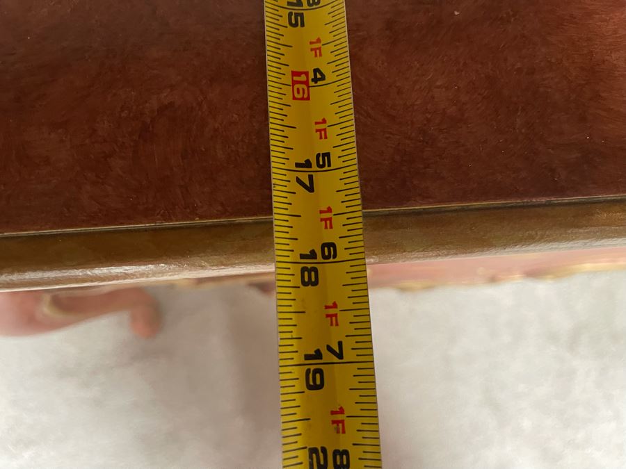 Baker Furniture Side Table With Drawer 41W X 18D X 30H [Photo 12]