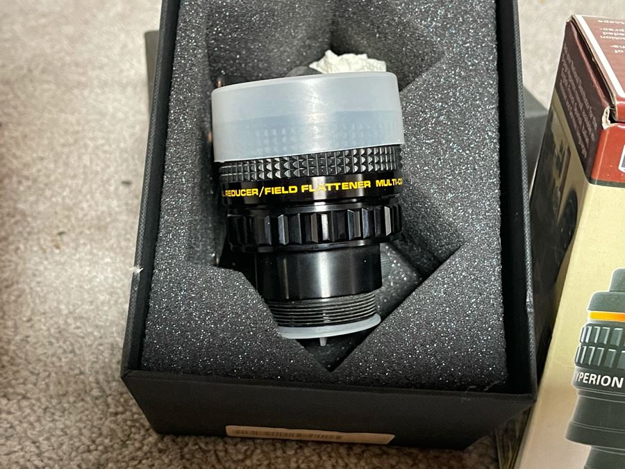 Meade LX200 EMC Telescope With Smart Drive, Remote Control & Tripod (See Photos For Dent In Side Of Metal) [Photo 17]