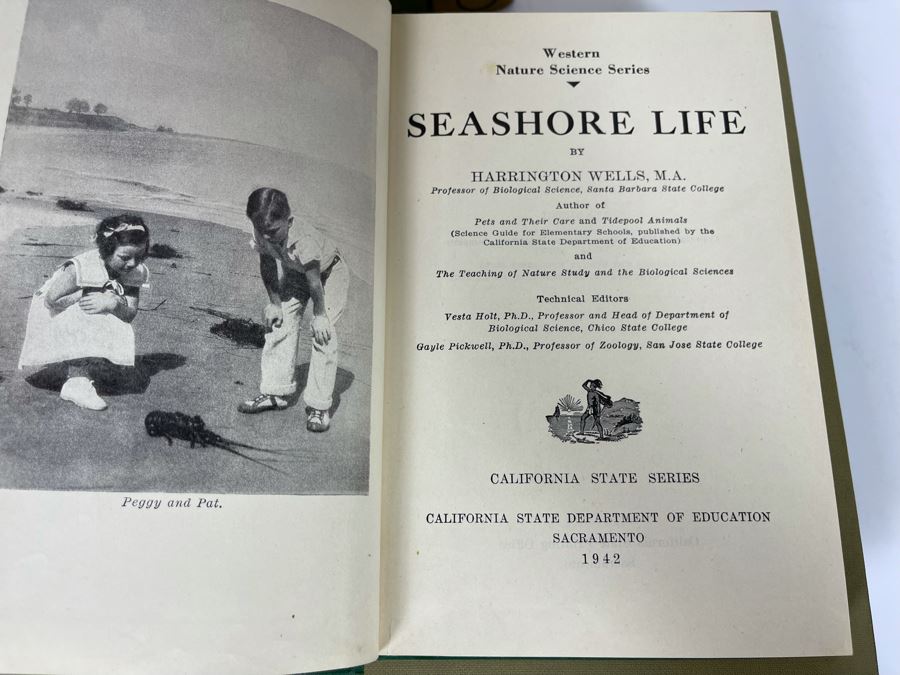 Collection Of Five California State Textbooks From 1940s-50s And First Edition 1926 California Fairy Tales Hardcover Book [Photo 11]