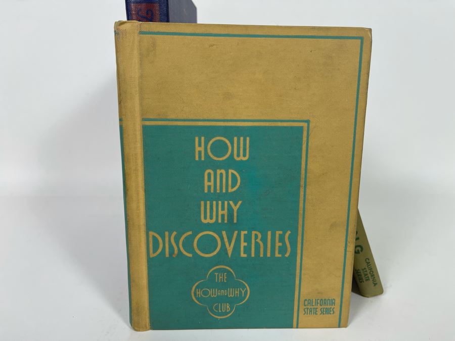 Collection Of Five California State Textbooks From 1940s-50s And First Edition 1926 California Fairy Tales Hardcover Book [Photo 2]