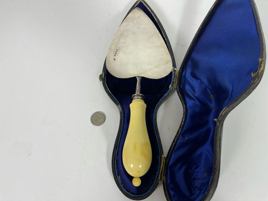 Important Historical Piece: Charles Haddon Spurgeon (English Preacher Known As “Prince Of Preachers”) Antique 1880 English Sterling Silver Victorian Presentation Trowel For Construction Of The Stockwell Orphanage In London [Photo 4]