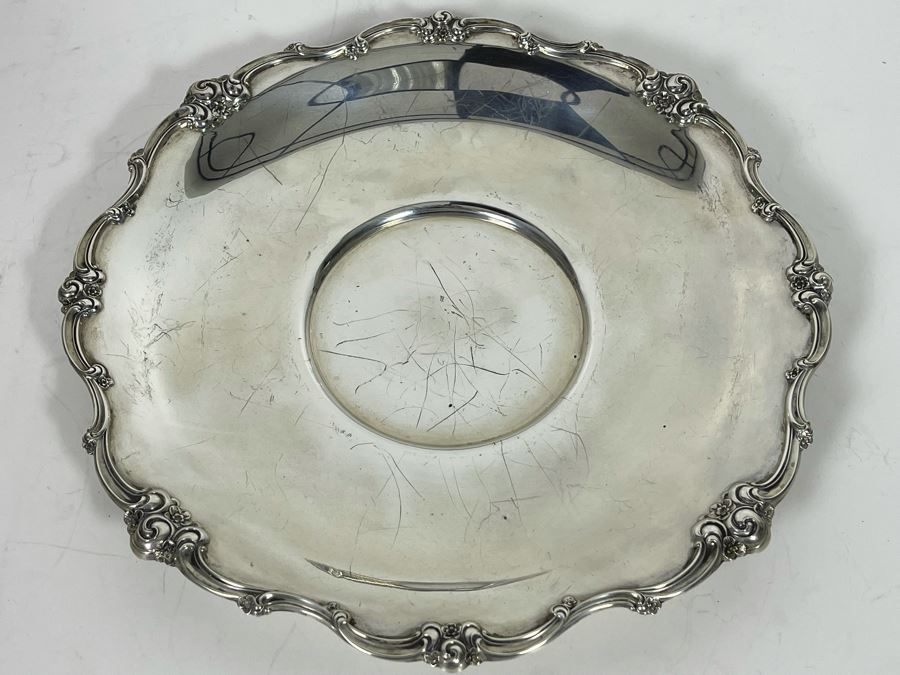 Gorham Sterling Silver Dish 1389 10.5”W 418.8g Silver Melt Value $256  [Photo 4]