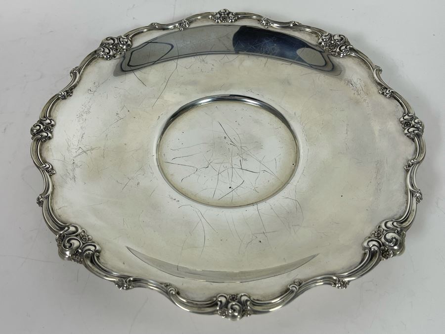 Gorham Sterling Silver Dish 1389 10.5”W 418.8g Silver Melt Value $256  [Photo 3]