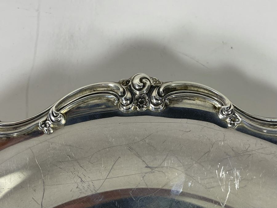 Gorham Sterling Silver Dish 1389 10.5”W 418.8g Silver Melt Value $256  [Photo 8]