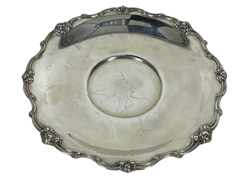 Gorham Sterling Silver Dish 1389 10.5”W 418.8g Silver Melt Value $256  [Photo 1]