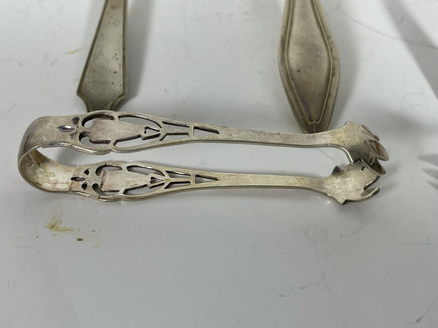 Various Sterling Silver Tableware Serving Pieces 193.5g Silver Melt Value $118 [Photo 11]