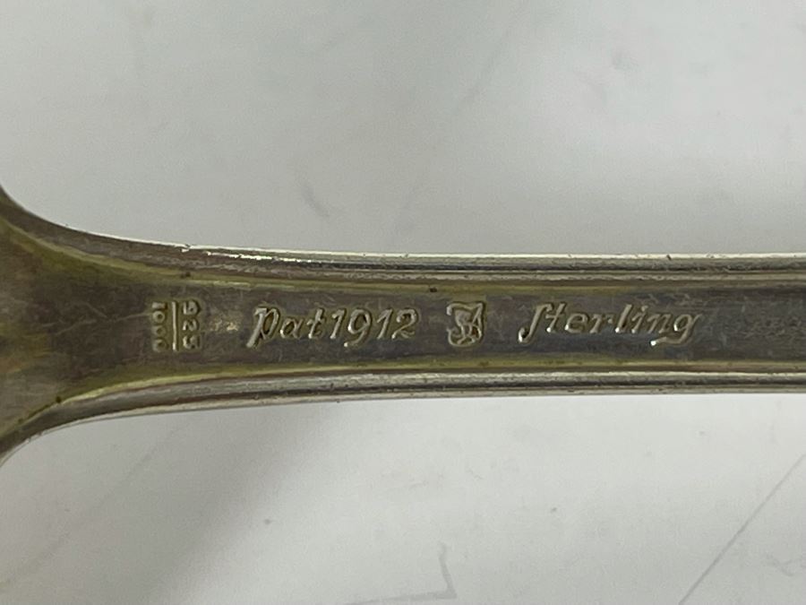 Various Sterling Silver Tableware Serving Pieces 193.5g Silver Melt Value $118 [Photo 15]