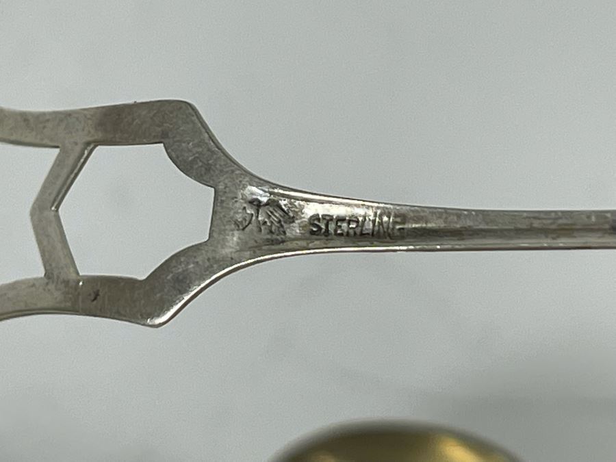 Various Sterling Silver Tableware Serving Pieces 193.5g Silver Melt Value $118 [Photo 19]