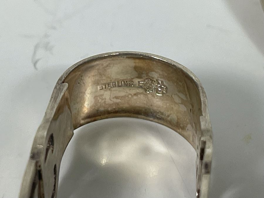 Various Sterling Silver Tableware Serving Pieces 193.5g Silver Melt Value $118 [Photo 13]