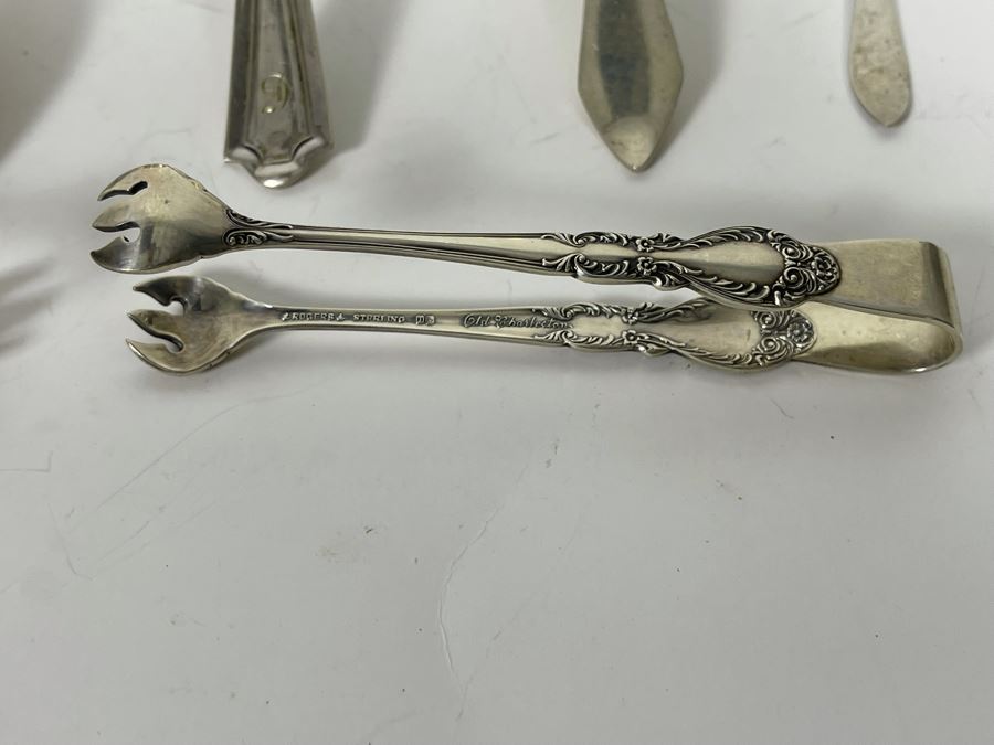 Various Sterling Silver Tableware Serving Pieces 193.5g Silver Melt Value $118 [Photo 10]