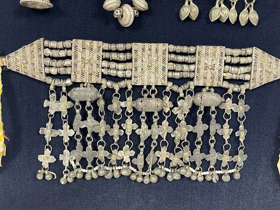 Collection Of Bedouin Jewelry From The Souks In Jeddah And Riyadh, Saudi Arabia 15W X 23H [Photo 15]