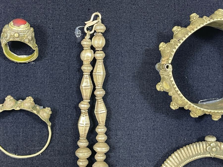 Collection Of Bedouin Jewelry From The Souks In Jeddah And Riyadh, Saudi Arabia 15W X 23H [Photo 20]