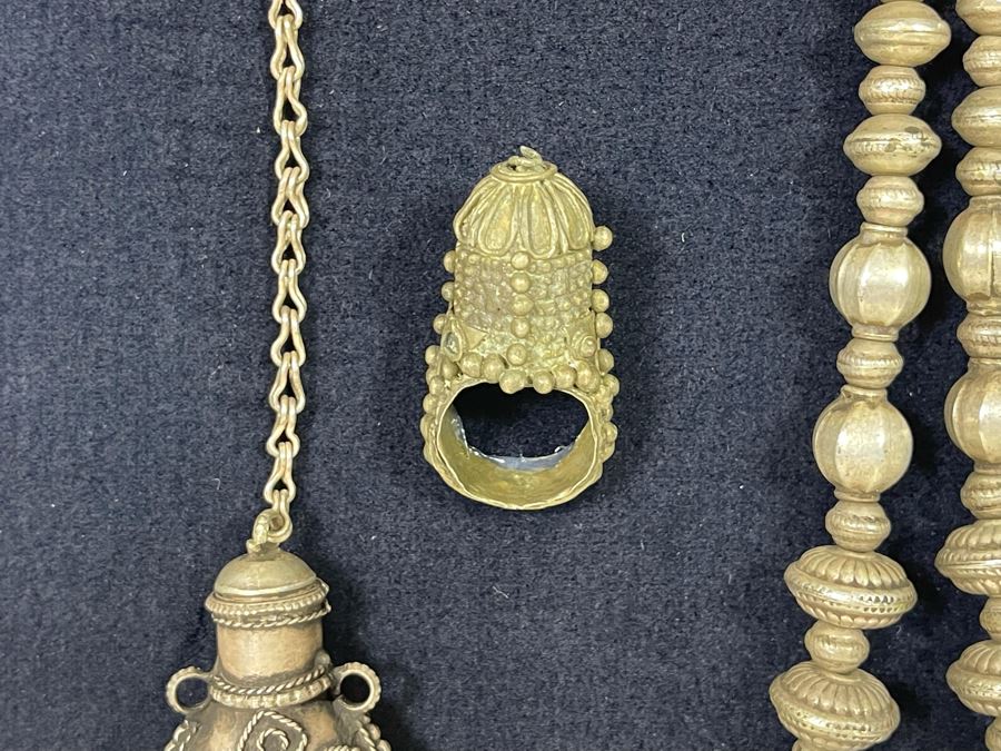Collection Of Bedouin Jewelry From The Souks In Jeddah And Riyadh, Saudi Arabia 15W X 23H [Photo 19]