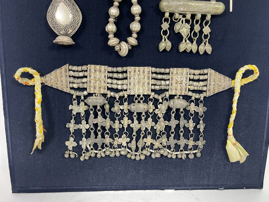 Collection Of Bedouin Jewelry From The Souks In Jeddah And Riyadh, Saudi Arabia 15W X 23H [Photo 14]