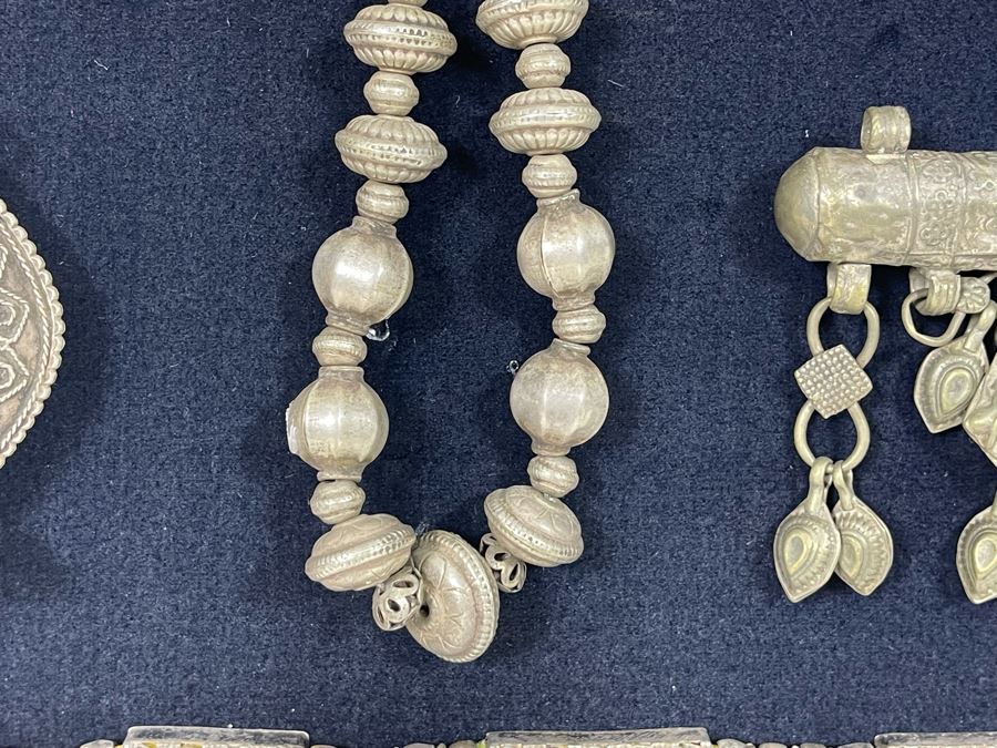 Collection Of Bedouin Jewelry From The Souks In Jeddah And Riyadh, Saudi Arabia 15W X 23H [Photo 17]