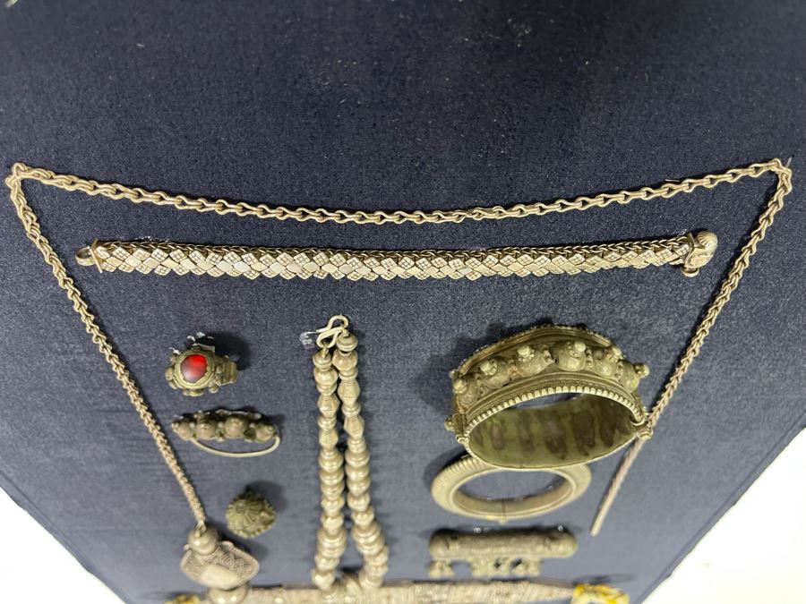 Collection Of Bedouin Jewelry From The Souks In Jeddah And Riyadh, Saudi Arabia 15W X 23H [Photo 9]