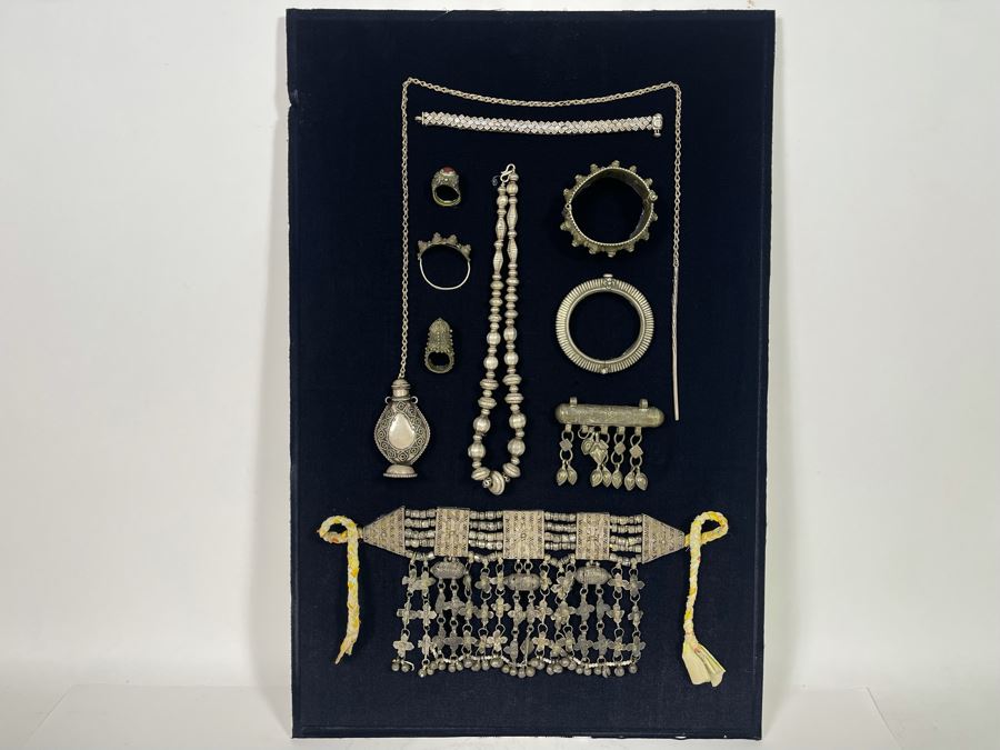 Collection Of Bedouin Jewelry From The Souks In Jeddah And Riyadh, Saudi Arabia 15W X 23H [Photo 3]