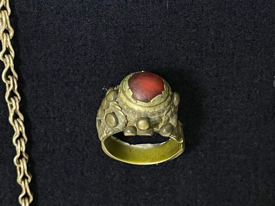 Collection Of Bedouin Jewelry From The Souks In Jeddah And Riyadh, Saudi Arabia 15W X 23H [Photo 7]