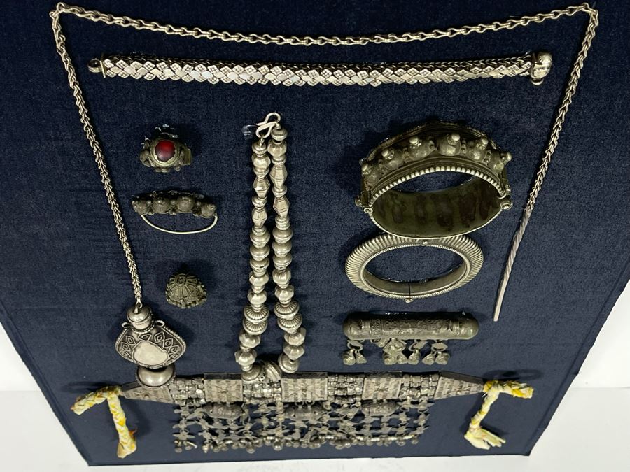 Collection Of Bedouin Jewelry From The Souks In Jeddah And Riyadh, Saudi Arabia 15W X 23H [Photo 6]