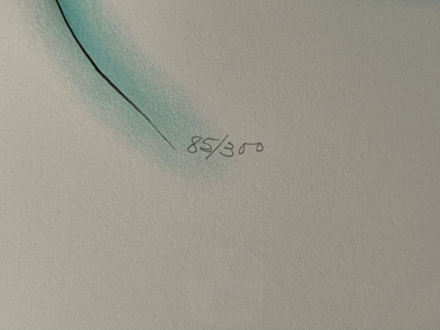 Robert Redbird (Native American, b. 1939) Limited Edition Lithograph Framed Litho Measures 24 X 18 Frame Measures 34 X 28 [Photo 7]