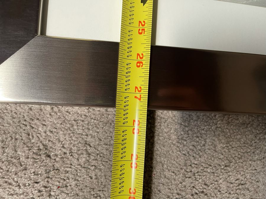 Z Gallerie Framed Figure Print In Black & White 24 X 27 Retails $129 [Photo 5]