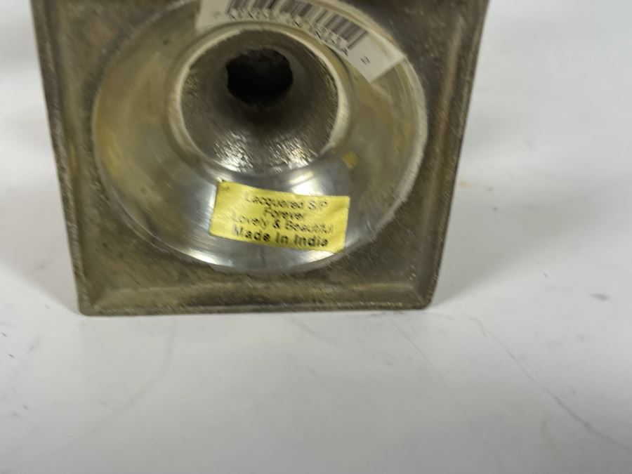 Pair Of Lacquered Footed Vases From India [Photo 9]