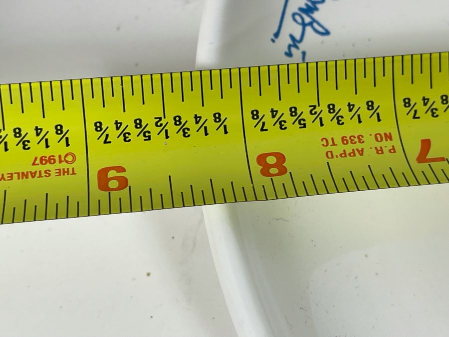 Set Of Six Quimper France CPC Ceramic 8.25' Plates [Photo 8]