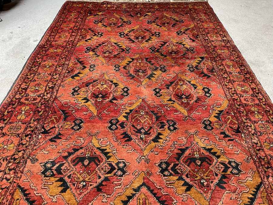 Vintage Hand Knotted Persian Area Rug 49 X 80 [Photo 7]