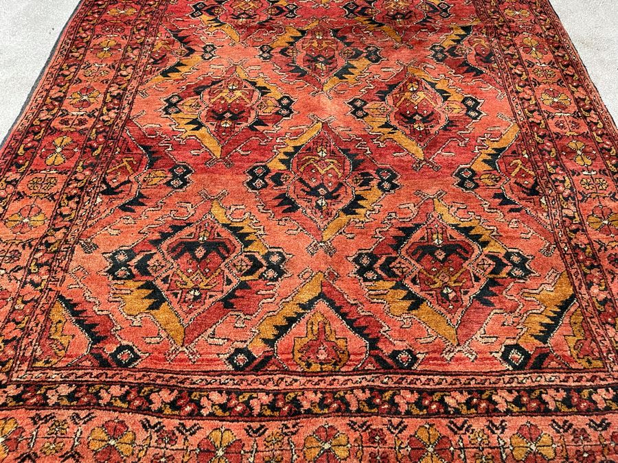 Vintage Hand Knotted Persian Area Rug 49 X 80 [Photo 6]