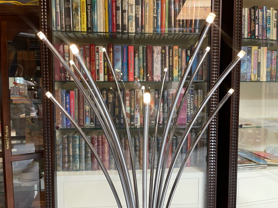 Chrome LED Floor Lamp 58H [Photo 6]