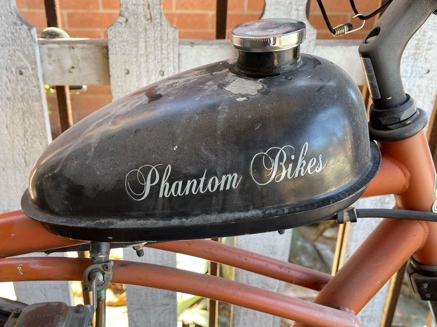 Vintage Motorized Gas Powered Phantom Bikes Cruiser Bike Featured On Jay Leno's Garage [Photo 6]