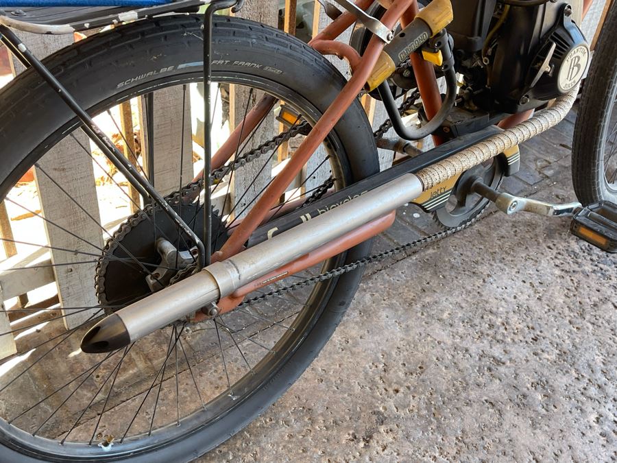 Vintage Motorized Gas Powered Phantom Bikes Cruiser Bike Featured On Jay Leno's Garage [Photo 7]
