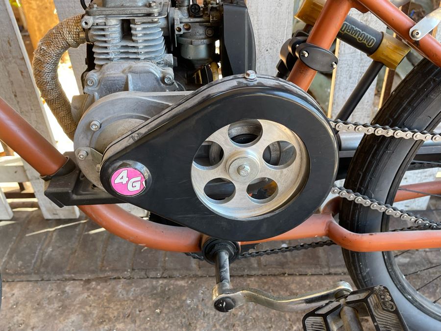 Vintage Motorized Gas Powered Phantom Bikes Cruiser Bike Featured On Jay Leno's Garage [Photo 8]