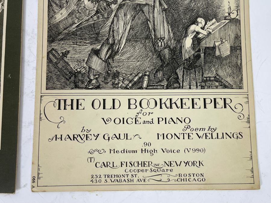 Vintage Sheet Music [Photo 5]