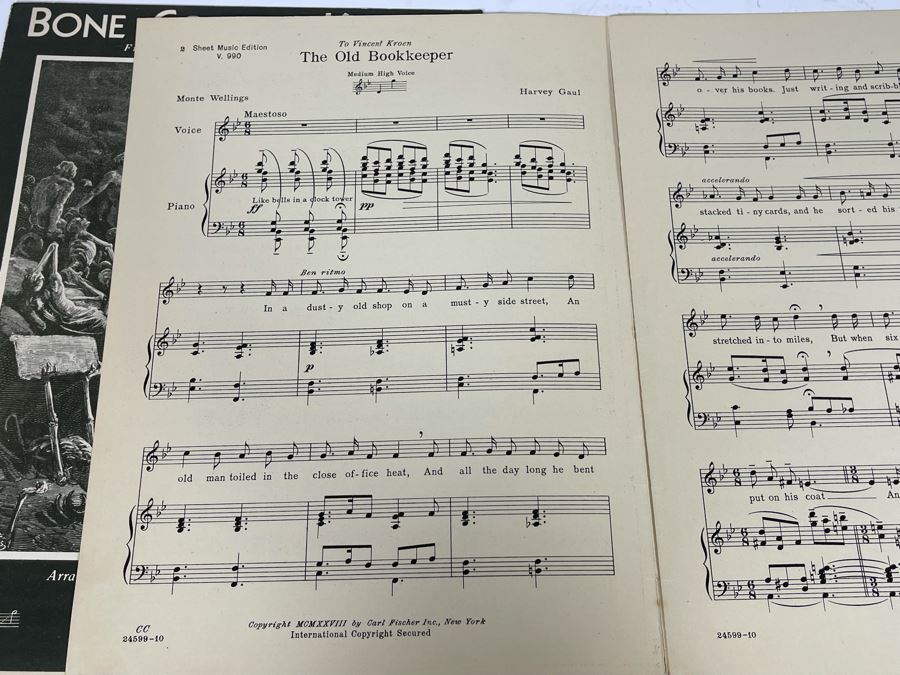 Vintage Sheet Music [Photo 11]