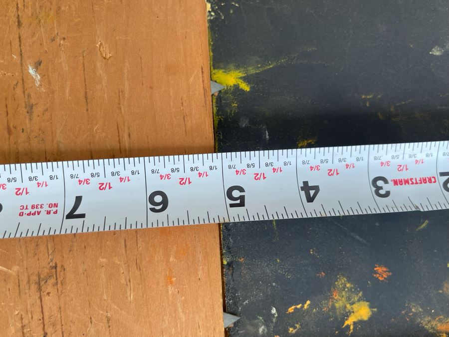 Original Kay Blaco Mid-Century Small Impressionist Painting On Board Los Angeles Artist 5 X 7, Framed 11 X 13 [Photo 8]