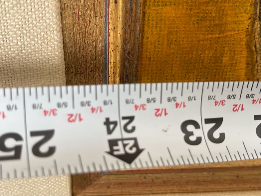 Original Kay Blaco Mid-Century Impressionist Painting On Board Los Angeles Artist 24 X 36, Framed 34 X 46 [Photo 11]