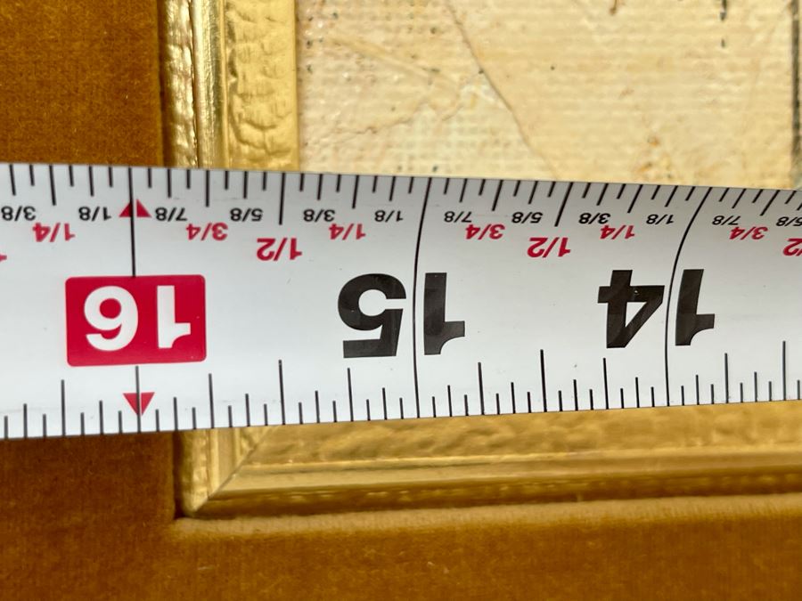 Original Kay Blaco Mid-Century Impressionist Painting Los Angeles Artist 16 X 11, Framed 21.5 X 17.5 [Photo 10]