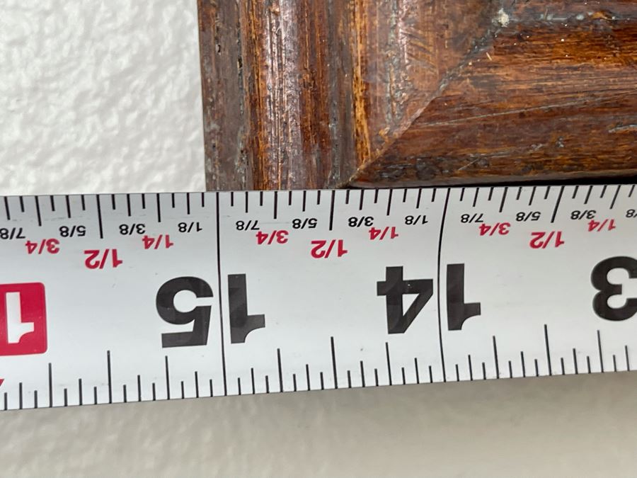 Original Jay Bird Painting On Board 8 X 9.5, Framed 15 X 17 [Photo 9]