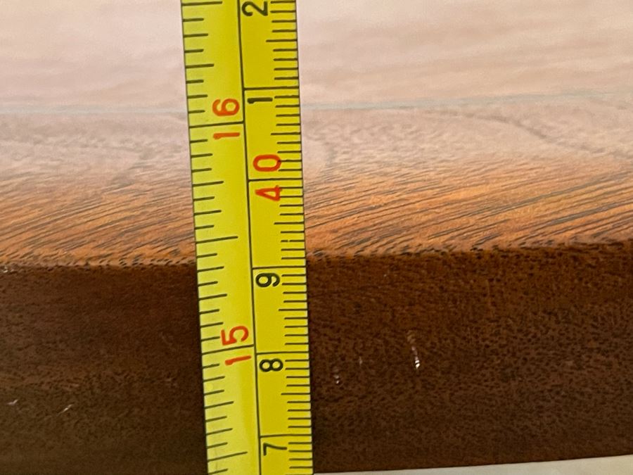 Round Mid-Century Modern Side Table Coffee Table 30R X 15.5H [Photo 6]